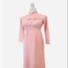 A1Pink Ao dai Vietnam Vietnamese Traditional Ao Dai For Women, Ao Dai For Women, Vietnamese Dress For Women, Ao Dai Dress For Women ao dai Tet Lunar New Year (2XL) view 3