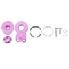 25T Servo Saver Part, Aluminum Alloy Lightweight Servo Saver Arm, Suitable with Gear Guard, Designed for 1/10 RC Car (Purple) view 1
