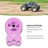 25T Servo Saver Part, Aluminum Alloy Lightweight Servo Saver Arm, Suitable with Gear Guard, Designed for 1/10 RC Car (Purple) view 2