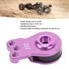 25T Servo Saver Part, Aluminum Alloy Lightweight Servo Saver Arm, Suitable with Gear Guard, Designed for 1/10 RC Car (Purple) view 3