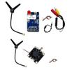 CUIPPWRJ 1.7G 1.9G 1.6W VTX 8CH Analog Video Transmitter Receiver Module Compatible with Goggles PAL/NTSC view 1