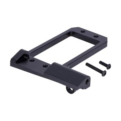 1/10 F10 BTA Servo Mount and 4 Link Adapter Low Center of Gravity for RC Crawler for Van-Quish VS4-10 Portal Axle LCG Chassis DIY(Black)