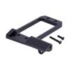 1/10 F10 BTA Servo Mount and 4 Link Adapter Low Center of Gravity for RC Crawler for Van-Quish VS4-10 Portal Axle LCG Chassis DIY(Black) view 1
