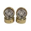 4PCS 0.8-inch Metal Wheel hub tire Brass counterweight for FMS 1/24 FCX24M for Ro-ver for Disc-overy Parts view 1