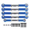 Turnbuckles with Rod Ends for 1/10 for Red-cat Blackout SC, SC for PRO, XTE, XTE PRO, XBE, XBE PRO Upgrades Tie Rod Link Linkage Rod Part(Dark Blue) view 1