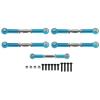 Turnbuckles with Rod Ends for 1/10 for Red-cat Blackout SC, SC for PRO, XTE, XTE PRO, XBE, XBE PRO Upgrades Tie Rod Link Linkage Rod Part(Dark Blue) view 2