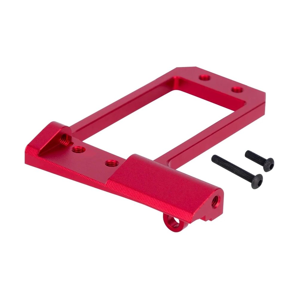 1/10 F10 BTA Servo Mount and 4 Link Adapter Low Center of Gravity for RC Crawler for Van-Quish VS4-10 Portal Axle LCG Chassis DIY(Red)