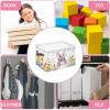 FYSUIMU Easter Storage Basket with Handles Floral Bunny Foldable Cube Storage Bin Rabbit Flower Fabric Organizer Box for Home Office Dorm Closet Shelf Toy Organization view 4