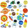 BXI 30 Pcs Universe Felt Board Story Pieces Set for Toddlers, Preschool & Kindergarten, Precut Felt Marine Life Figures for Preschool Crafts Activity Early Learning Storytelling view 1