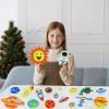 BXI 30 Pcs Universe Felt Board Story Pieces Set for Toddlers, Preschool & Kindergarten, Precut Felt Marine Life Figures for Preschool Crafts Activity Early Learning Storytelling view 4