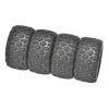 4pcs 83mm Rubber Tire Wheel Tyre for SCY 16101 16102 16103 Pro MJX 16207 16208 16209 H16 HBX 16889 1/16 RC Car Upgrade Parts view 3