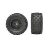 4pcs 83mm Rubber Tire Wheel Tyre for SCY 16101 16102 16103 Pro MJX 16207 16208 16209 H16 HBX 16889 1/16 RC Car Upgrade Parts view 4