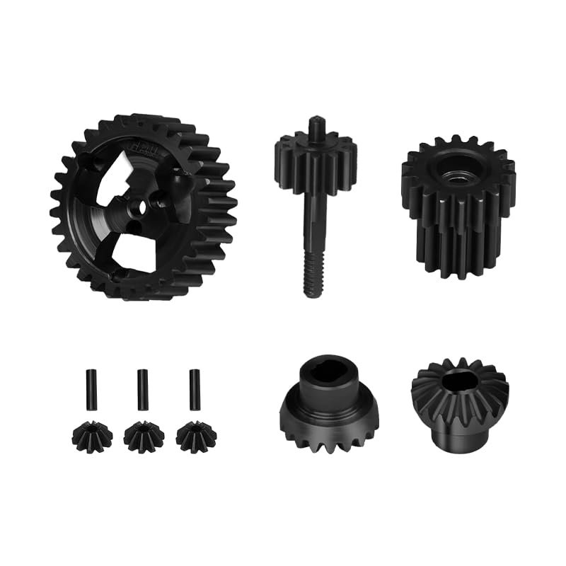 GPM 40Cr Steel Transmission Gear Set for LOSI 1/24 Micro-B 2Wd Buggy Rtr-Los00007