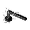 1PC VintaMetal Pull Handle Dollhouse Room Door Knob Miniature Model Accessories Supplies - (Color: 2) view 3