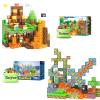120PCS Magnetic Blocks - Build Mine Magnet World Set Building Toys 1'' Magnetic Cubes STEM Toys Christmas Birthday Gifts for 3+ Years Old Boys Girls view 1