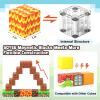120PCS Magnetic Blocks - Build Mine Magnet World Set Building Toys 1'' Magnetic Cubes STEM Toys Christmas Birthday Gifts for 3+ Years Old Boys Girls view 4