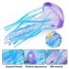 AENIMELY Realistic Jellyfish Model Figure Toys Ocean World Animal Creatures Figurine Sea Life Collection Science Educational Props (Purple Blue) view 2