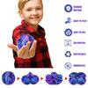 4PCS Gear Ball 3D Printed Spin Ball or Cube Fidget Toy, 2.6 Inch Gear Sphere Fidget Toy,Fidget Gear Sphere Toy for Stress and Anxiety Relief, Gear Sphere Desk Toy for Adults & Kids view 2