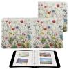 Kigai Wildflowers Photo Album Self Adhesive Scrapbook Album DIY Photo Album Book Leather Cover Picture Album with 20 Adhesive Sheets, 11.8x24x0.8 inch view 2