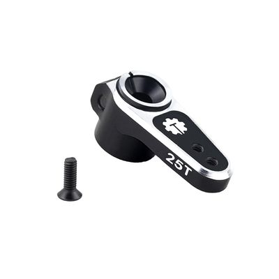 TCRC 7075 Aluminum 25T Micro Servo Horn with M1.4 Threaded Holes for REEFS RC 99 Micro Servo 1/24 Axial SCX24 AX24 Upgrades