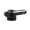 TCRC 7075 Aluminum 25T Micro Servo Horn with M1.4 Threaded Holes for REEFS RC 99 Micro Servo 1/24 Axial SCX24 AX24 Upgrades view 3