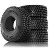 1.9 1/10 RC Crawler Tires 116mm OD Mud Terrain Tire Soft Rubber Tire with Foam Inner Tubes for Vehicles 1:10 RC Crawler Universal All-Terrain for Axial TRX4 6 SCX10 9004 SCX10 III%t051 view 1