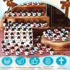 Bememo 100 Pcs Mini Black Jesus Little Black Jesus Tiny Jesus Bulk to Hide and Seek Religious Party Favors Sunday School Gifts view 4