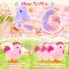 SevenQ Wind Up Toys for Kids Easter Basket Stuffers, 9Pcs Jumping Plush Chicks Small Fidget Toys for Easter Egg Hunt Treasure Box Classroom Prizes Party Favors Goodie Bags Fillers Gifts view 3