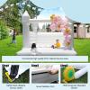 13x11.5FT White Bounce House for Adults Kids,100% PVC Commercial Grade Bounce House with 750W Blower,Large Inflatable Balloon House for Birthday Party Wedding Gender Reveal and Other Celebrations view 4