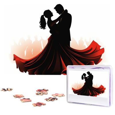 1000PCS Jigsaw Puzzle for Adults Personalized Picture Puzzle Ballroom Dance Customized Wooden Puzzle for Family, Birthday, Wedding, Game Nights Gifts Animal Puzzle 29.5x19.7 inches