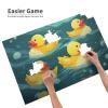 1000PCS Jigsaw Puzzle for Adults Personalized Picture Puzzle Rubber Ducks Customized Wooden Puzzle for Family, Birthday, Wedding, Game Nights Gifts Animal Puzzle 29.5x19.7 inches view 3