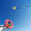 8.7 in Kite Reel Winder with Line, String Reel for Kids & Adults, Easy to Use String and Spool, it Comes with Durable Kite Thread and Connector (Pink) view 3
