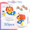 Gejoy 50 Pcs Mini Nurse Rubber Ducks Nurse Appreciation Week Figurines Bulk Small Assorted Rubber Ducks for Birthday Gifts Party Exchanging Favors Holiday Decor view 2