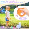 CatchCute Plush Bunny Easter Toys for Kids,Interactive Bunny with Sounds,Can Walk and Wag Tail with Remote Control Leash,Easter Eggs with Surprise,Easter Birthday Gift for Toddlers view 4