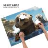 1000PCS Jigsaw Puzzle for Adults Personalized Picture Puzzle Lovely Sea Otter Print Customized Wooden Puzzle for Family, Birthday, Wedding, Game Nights Gifts Animal Puzzle 29.5x19.7 inches view 3