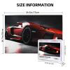 1000PCS Jigsaw Puzzle for Adults Personalized Picture Puzzle Speed Sport Car Customized Wooden Puzzle for Family, Birthday, Wedding, Game Nights Gifts Animal Puzzle 29.5x19.7 inches view 2