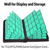 1000+ Pockets Card Binder, Trading Card Binder 16 Pocket, PU Cover with Costum Label, Card Collection Binder for Tcg, MTG, Yugi, Hoke Cards and Cards Sleeve, Card Holder Binders (Yellow&Black) view 4