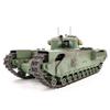 BrickCraftWorks 1/16 Scale 2.4G RC Churchilll Main Battle Tank That Shoot for Adults and Teen, Infrared Military Vehicle Model with Sound and Light Effects (Upgraded Version) view 3
