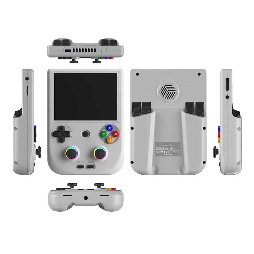 LITNXT RG406V Retro Gaming Console, 4-inch IPS Handheld Game Console Android Portable Retro Video Game Player, Birthday Xmas Gift for Adults