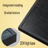 2cm high Brushed Black Bottom Mirror Display Box, Art countertop Display Box, Model dust Box, Sculpture Collection Box, Exquisite high-end Transparent Box, view 3