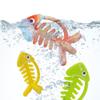 2PCs Bebe Mondo Fish Baby Teethers,3D Fish Teething Toys Silicone 0-6 6-12 12-18 Months Toys view 3