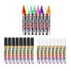 8Pcs Chalk Marker with 6mm Reversible Tip Erasable Chalk Pen for Blackboard Chalkboard Window Glass Jar view 4