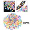 CarpNettore 100Pcs Mini Easter Eggs, Small Glitter Eggs, Foam Easter Eggs for DIY Home Indoor Decor view 3