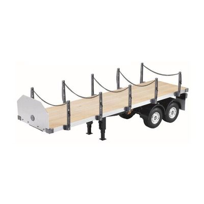 Fit for Hercules 2Axle RC Tractor Flatbed Semi Trailer Truck 1:14 for DIY Fit for Tamiya Modelf1