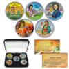 2024 Colorized American Women Quarters US Mint 5-Coin Full Set in Capsules with Display Box view 1