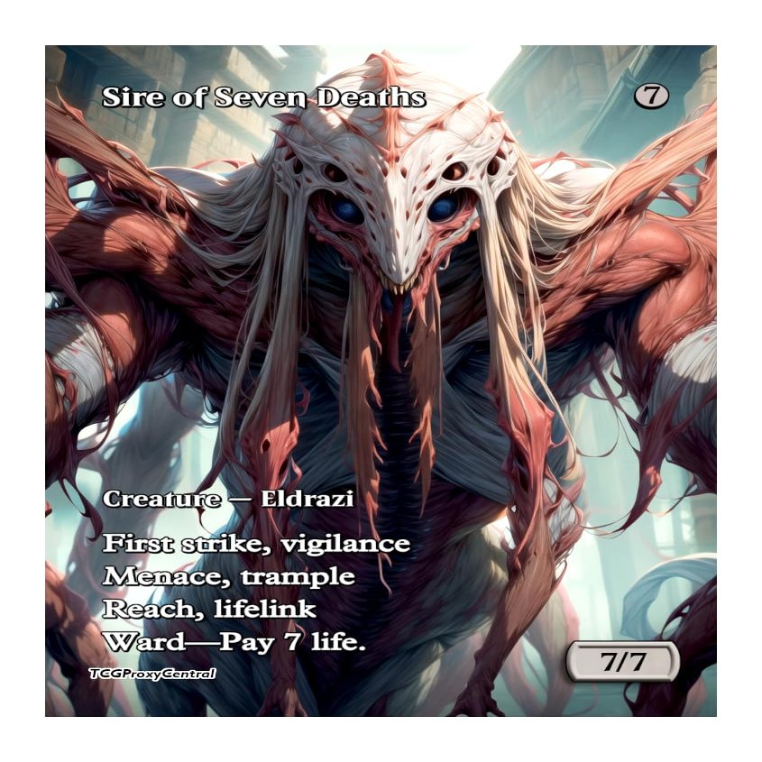 4x | Sire of Seven Deaths | Anime | Full Art | Foil or Non-Foil (Non Foil)