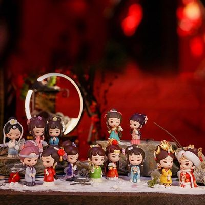 Collectible Blind Box Figures, Assorted Characters
