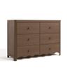 Storkcraft Casablanca 6 Drawer Dresser (Hazelnut)  GREENGUARD Gold Certified, Nursery & Kids' Bedroom with Spacious Storage, Safety Interlocking Drawer System, Easy Assembly with Pre-Installed Tracks view 1
