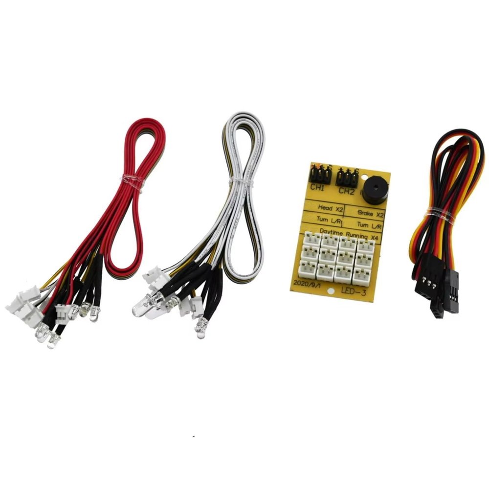 for MN D90 for MN98 for MN99S MN86 MN86S for MN78 for MN128 for WPL C14 C24 C34 B14 B24 Light System Set RC Car Upgrade Parts Accessories RC Car Repair Kit