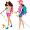 Barbie Dolls and Accessories, 2 Brunette and Blonde Fashion Dolls with Tent, 2 Sleeping Bags, Kayaks and 15+ Camping Accessories view 2